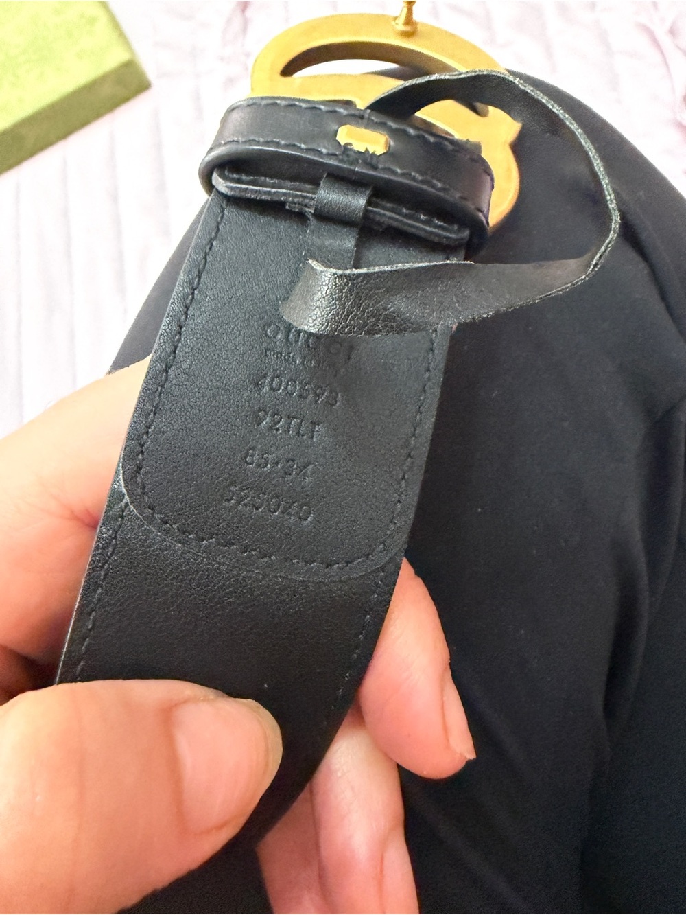 Authentic Gucci  Mormont belt size 85 - Picture 4 of 5